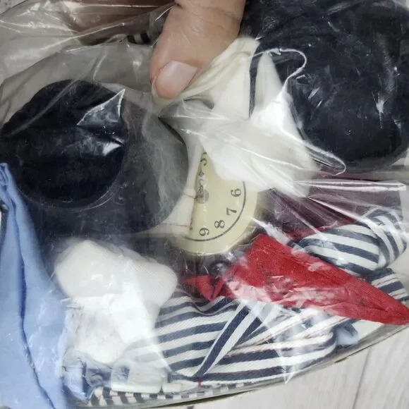 Vintage T.H.T. 1993 Bear Outfit Train Conductor Tender Heart Treasures - Picture 6 of 6